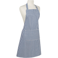 《NOW》平口單袋圍裙(水手藍) | 廚房圍裙 料理圍裙 烘焙圍裙