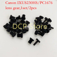 2set NEW PC1676 Digital Camera Replacement Repair Parts For CANON PowerShot IXUS230 ELPH 310 HS Zoom Lens Gear