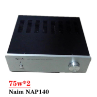 75w*2 Reference Naim NAP140 2-channel Power Amplifier with Horn Protection Circuit Transistor MIni HIFI Amplifier Audio