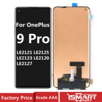 For OnePlus 9 Pro LCD AMOLED Display Touch Screen Digitizer Assembly 1+9Pro Parts LE2121 LE2125 LE2123 LE2120 LE2127