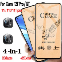 Matte Film Mi 11 Lite 5G Ceramic Film For Xiaomi 12T 11T Pro Screen Protectors Mi 11i 11 i Protective Film Mi-11-Lite Soft Protection Xiomi 12 Lite Curved Film Xiaomi 11 Lite 5g NE Not Glass