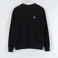 Sweater MLB NY POCKET WHITE BLACK SWEATSHIRT 100% ORIGINAL Size XXL
