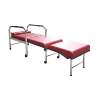 【YAHO 耀宏 海夫】YH017-1 不鏽鋼 加寬型 坐臥兩用陪伴床椅