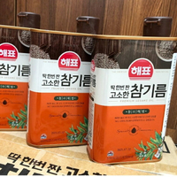 【厚食鮮味館】韓國太陽牌冷壓芝麻油 500ml