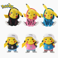 Pokémon Anime Figure Kawaii Ornaments Pikachu Fashion Couples Birthday Present Second Element Children Toys