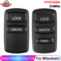 KEYECU 314MHz FCC ID: HYQ12ABA For Mitsubishi Eclipse Galant 1999 2000 2001 2 / 3 Button Fob Remote Control Car Key