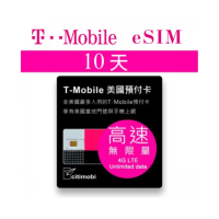 【citimobi】eSIM美加墨T-MOBILE 10天吃到飽(美國網卡 吃到飽 美國 網卡 上網卡 加拿大 eSIM T-MOBILE)