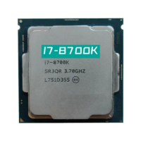 Core i7-8700K 3.7GHz Six-Core Twelve-Thread CPU Processor 12M 95W LGA 1151 i7 8700K Free Shipping