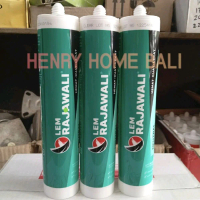 Lem sealant/Silikon/kaca merk RAJAWALI type NETRAL - NON ASAM