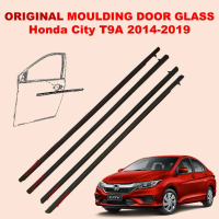 4pcs คิ้วรีดน้ำHonda city 2014-2020 ยางรีดน้ำนอกcity 2014-2019 คิ้วรีดน้ำประตู คิ้วรีดน้ำ