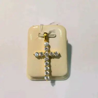 Liontin Salib Emas Kuning 99.99% 24K