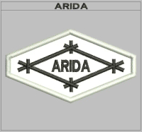 EMBLEM PATCH BORDIR ARIDA KUALITAS TINGGI - DH