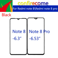 10Pcs\lot For xiaomi Redmi Note 8 / Note 8 Pro / Note8 Pro Touch Screen Front Panel Lens LCD Outer Glass