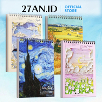 (27AN.ID) Buku Gambar Isi 45 Lembar Sketchbook Drawing Polos Tebal H1051 Perlengkapan Menggambar Den