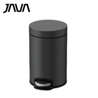 JAVA JH8856-30L 不銹鋼圓形腳踏垃圾桶 30公升 鈦金灰色 香港行貨