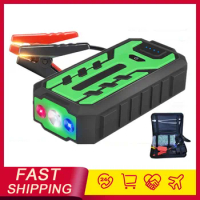 400A Jump Starter Power Bank 28000mAh Portable Charger Starting Device For 6.0L/3.0L Emergency Supply Car Battery Jump Starter