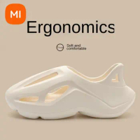 Xiaomi Mijia Men's Sandals Summer Lightweight Slippers Breathable Couple Coconut Hole Shoes Fashion Outdoor Beach Walking Shoes
