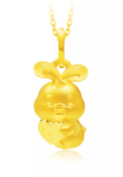 CHOW TAI FOOK Jewellery Chow Tai Fook 999 Pure Gold Chinese Zodiac Pendant -  Rabbit R31443