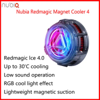 For Nubia RedMagic Magnetic Cooler 4 4 Pro ICE Cooler Ultra Magnet Design Fast Cooling For RedMagic 8 pro/8s pro Rog 7 X6 Pro
