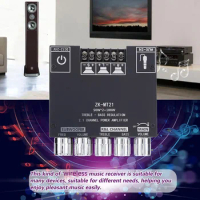 ZK-MT21 2x50W+100W 2.1 Channel BT5.0 AUX Digital Power Subwoofer Amplifier Board