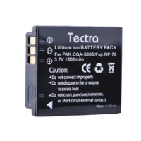Tectra 1PC CGA-S005 3.7V/1500mAh Camera Bateria for PANASONIC DMW-BCC12 DMC-FX8 FX9 FX10 FX12 FX50 FX150 LX1 LX2