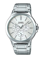 CASIO นาฬิกาข้อมือ Unisex รุ่น MTP-V300D-7AUDF สีขาว