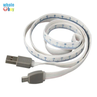 300pcs/lot Wholesale 1m Calibration Cotton Type C 8pin Micro USB 5pin Data Sync Charger Cable for IPhone X Huawei HTC Sony