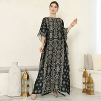 Kaftan Hitam | Kaftan Etnik | Kaftan Premium | Kaftan Jumbo | Dress Hitam | Long Dress | Abaya Etnik