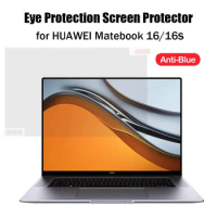 Laptop Anti-blue Light Screen Protector for Huawei Matebook 16s 2022 MateBook 16 2021 Eye Protection Protective Film Anti-Glare