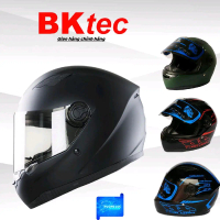 Mũ bảo hiểm Fullface Bktec Global BK31 trọng lượng nhẹ, đạt chuẩn QCVN - Nhãn hiệu Bktec