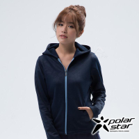 PolarStar 女 刷毛保暖外套『深藍』 P18204