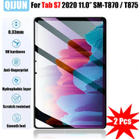 Tablet glass for Samsung Galaxy Tab S7 11.0" 2020 Tempered film screen protector hardening Scratch Proof 2 Pcs SM-T870 SM-T875