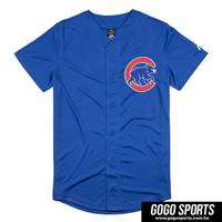 ⭐限時9倍點數回饋⭐【毒】MLB CHC 芝加哥小熊 經典款 LOGO 藍色 棒球球衣