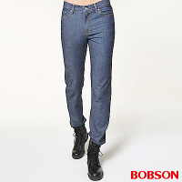 BOBSON 男款直筒牛仔褲