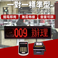 CA618 1對1標準型叫號系統 排隊叫號器叫號取餐器 語音報號