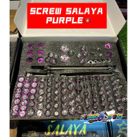 SKRU SALAYA UNGU ASAL VIETNAM SET SALAYA SKRU Y15ZR Y16ZR LC135 V1 - V8 WINNER RS150 RSX150 EX5 Y125