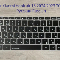 Russian Russia Keyboard Cover Skin for Xiaomi Mi Notebook Laptop redmibook 14 ii 2 ge Air 12 13 15 15.6 Pro Gaming Game lite