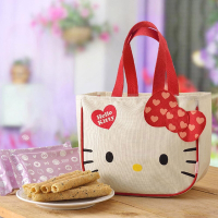 Hello Kitty 芝麻蛋捲-首選A款禮盒(1盒)(提袋)