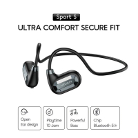 VIVAN SPORT S Open Ear Headset Bluetooth Sport Wireless Headset Neck Neckband In-Ear Headset Bluetoo
