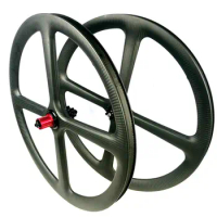 BIKEDOC 27.5er Carbon 4 Spoke Wheel 650B Mountain Bike Wheelset Disc Brake