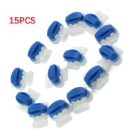 For WORX Cable Connector 15pcs Clamp Connector Terminal Quick Connect Waterproof Wire Repair For WORX Landroid