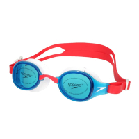 SPEEDO HYDROPURE 兒童運動泳鏡-抗UV 防霧 蛙鏡 游泳 戲水 SD8126723083 白藍紅