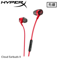 HyperX Cloud Earbuds II 雲雀2 入耳式電競耳機 紅 705L8AA原價1290(省0)