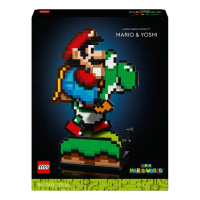 【LEGO 樂高】71438 Mario超級瑪利歐系列 瑪利歐和耀西(展示 擺設 模型)
