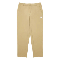 【The North Face 官方旗艦】北面男款卡其色DWR防潑水品牌LOGO長褲｜83OOLK5