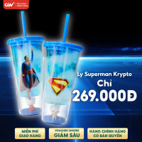 Kính chất tốt LY NƯỚC SUPERMAN CGV Cinemas Vietnam