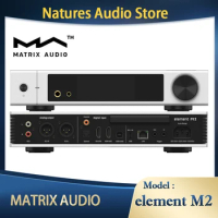 Matrix element M2 HIFI desktop audio decoding DAC streaming media player preamplifier AMP 4.4 mm Balanced headphone amplifier