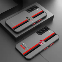 Matte Case For Samsung Galaxy S23 Ultra S22 Plus S21 S20 FE 5G S10 4G Note 20 10 Lite Frosted Phone Cover Sports-Car A-Audi