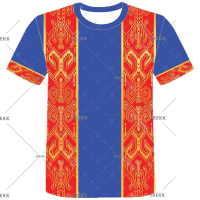 Stok siap!! Kaum malaysia/filipina PUA KUMBU lelaki kemenangan jersi. 2024 t-shirt fesyen uniseks te