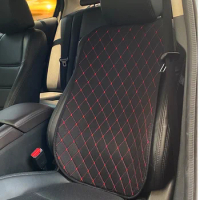 New Linen Car Seat Cushion Car Front Seat Cushion, Seat Back Cushion Breathable and Comfortable, All Seasons Universal